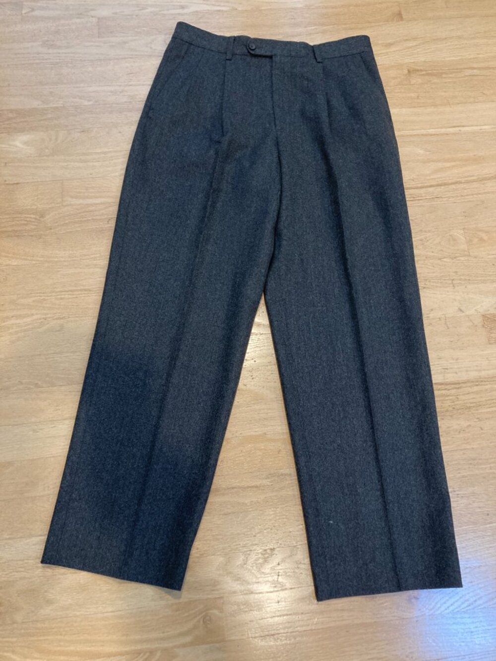 Men's Trousers, Medium Grey, Size 32, Linea Naturale Lexe, Made In Italy